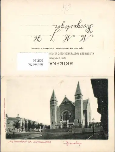 609196,´s Gravenhage Regentessekerk beuroh. Regentesseplein Netherlands