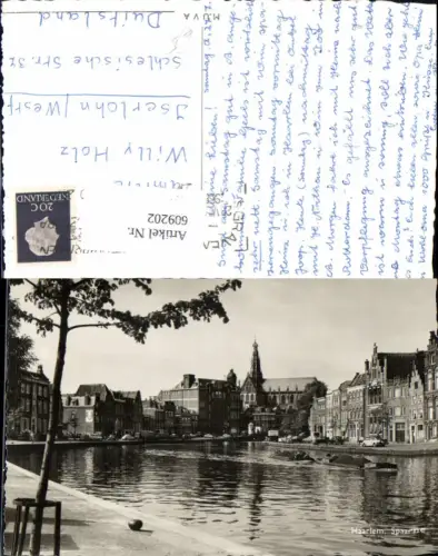 609202,Foto Ak Haarlem Spaarne Netherlands