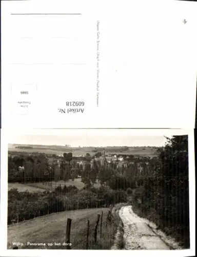 609218,Foto Ak Wijlre Panorama op het dorp Netherlands Gulpen-Wittem Limburg