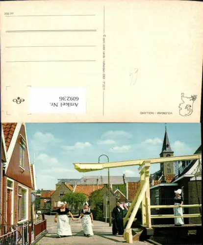 609236,Volendam Holland Tracht Volkstypen Netherlands