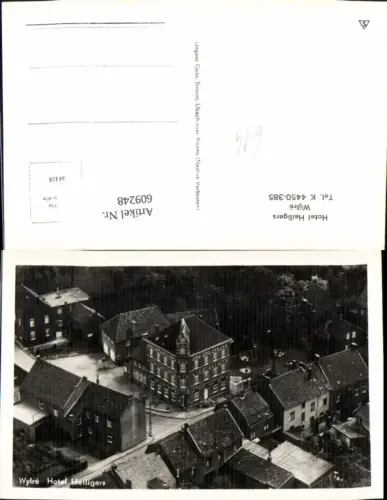 609248,Foto Ak Wijlre Hotel Heiligers Luftbild Netherlands