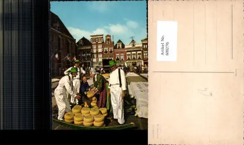 609276,Alkmaar Kaasmarkt Käsemarkt Käse Volkstypen Netherlands