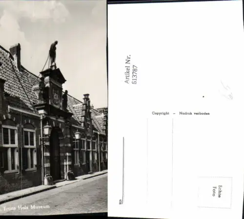 613787,Foto Ak Haarlem Frans Hals Museum Netherlands