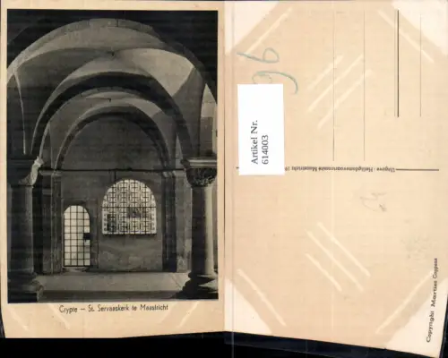 614003,Crypte St Servaaskerk te Maastricht Kirche Innen Netherlands
