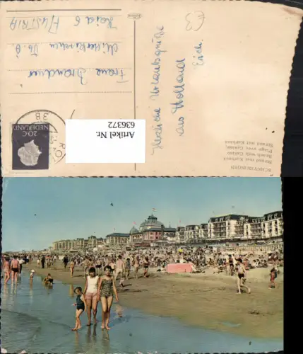 636372,Scheveningen Strand met Kurhaus Netherlands