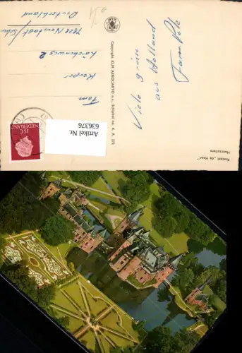 636376,Luftbild Kasteel de Haar Haarzuilens Schloss Netherlands