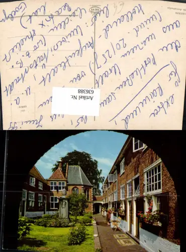 636388,Leiden Holland St Annahofje Netherlands