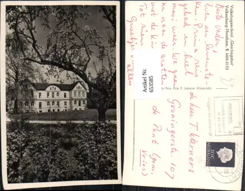 653585,Foto Ak Valkenburg-Houthem Volkshogeschool Geerlingshof Nederlands