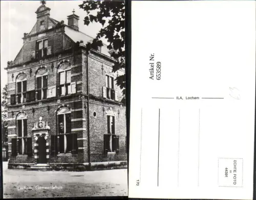 653589,Foto Ak Lochem Gemeentehuis Nederlands