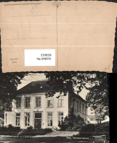 653612,Ede Gemeentehuis Gemeindehaus Sterrenberg Nederlands