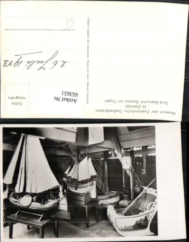 653651,Museum der Zaalandsche Oudheidkamer te Zaandijk Oud-Zaansche Boeiers en Togen Nederlands