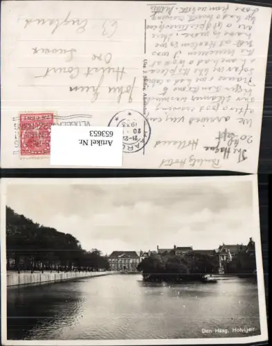 653653,Den Haag Hofvijer Nederlands