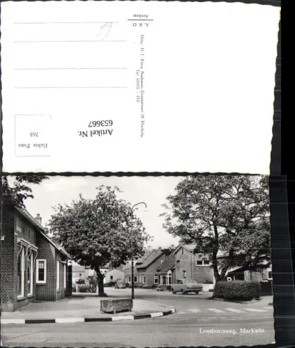 653667,Foto Ak Loosboersweg Markelo VW Käfer Nederlands
