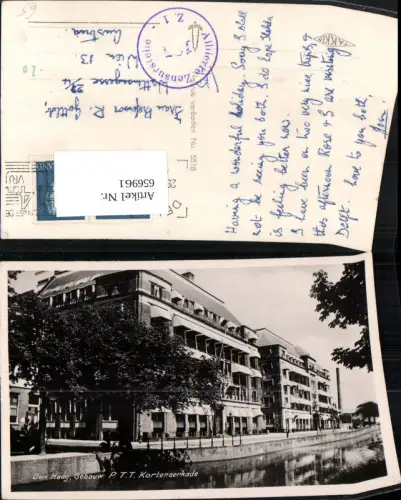 656961,Den Haag Gebouw P.T.T. Kortenaerkade Nederlands