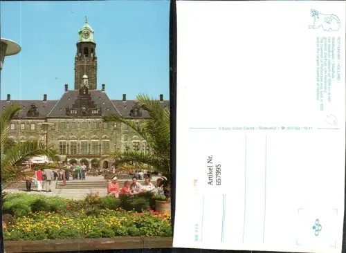 657995,Rotterdam Holland Stadhuisplein Stadhuis Nederlands