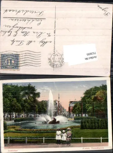 712695 Amsterdam Fontein Frederiksplein
