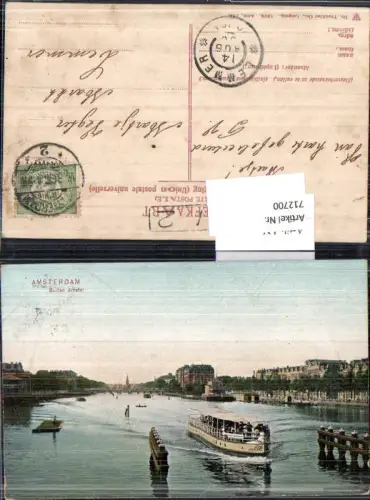 712700 Amsterdam Buiten Amstel Schiff pub Dr. Trenkler Ams. 184