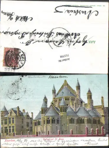 713798 Haarlem Cathedraal St. Bavo gel Melk an der Donau Professor