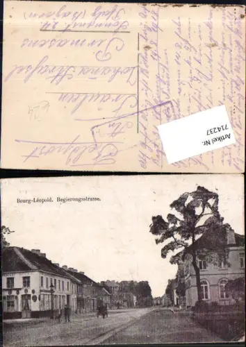 714237 Bourg Leopold Leopoldsburg Limburg K.D. Feldpost Pirmasens