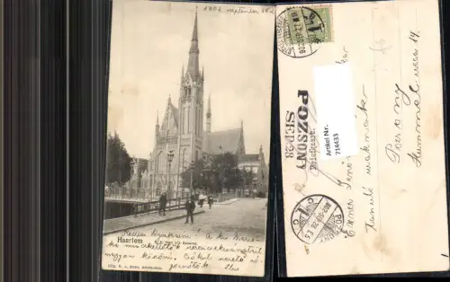 714433 Haarlem Kerk Spaarne 1902