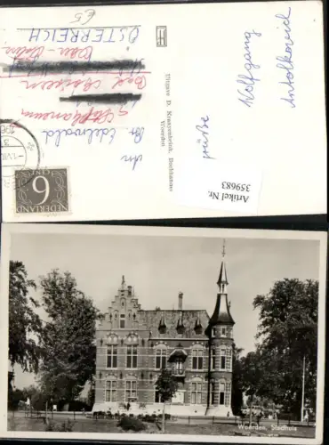 359683,Netherlands Woerden Stadhuis Rathaus