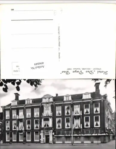 496049,Netherlands Utrecht Hotel Des Pays Bas