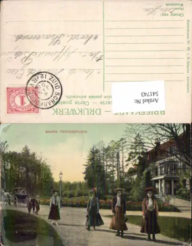 541743,Netherlands Baarn Pekingsplein Kutsche Utrecht