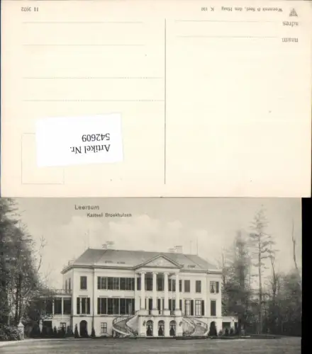 542609,Netherlands Leersum Kasteel Broekhuizen Utrecht Utrechtse Heuvelrug