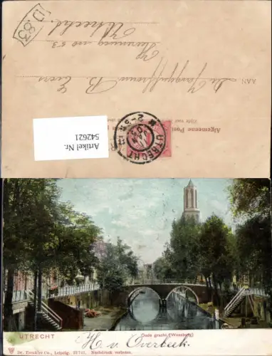 542621,Netherlands Utrecht oude Gracht Weesburg pub Dr. Trenkler 22741