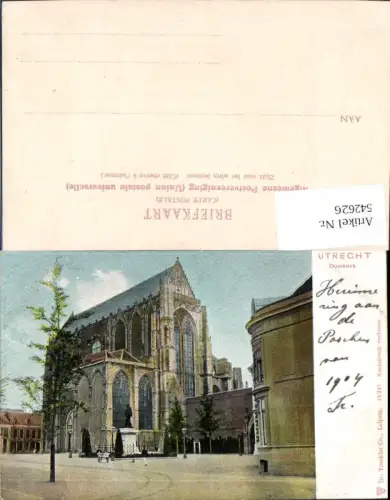542626,Netherlands Utrecht Domkerk pub Dr. Trenkler 18241