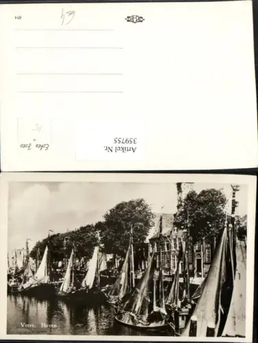 359755,Netherlands Veere Haven Hafen Segelboote