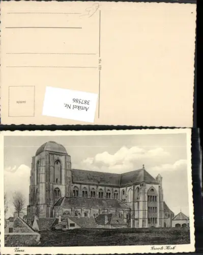 387586,Netherlands Veere Groote Kerk Kirche