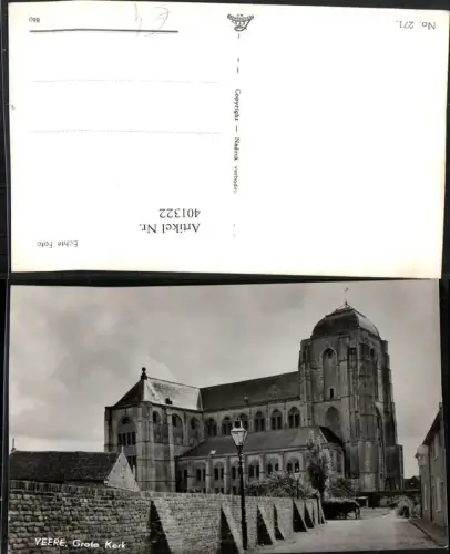 401322,Netherlands Veere Grote Kerk Kirche