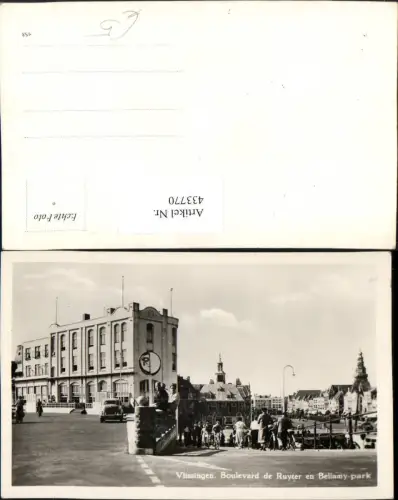433770,Netherlands Vlissingen Boulevard de Ruyter en Bellamy-park Straßenansicht