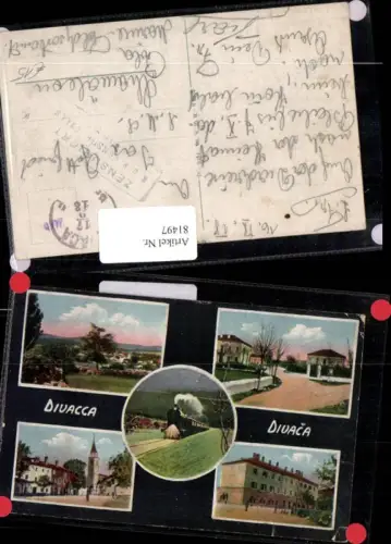 81497,Divacca Mehrbildansicht Feldpost 1918