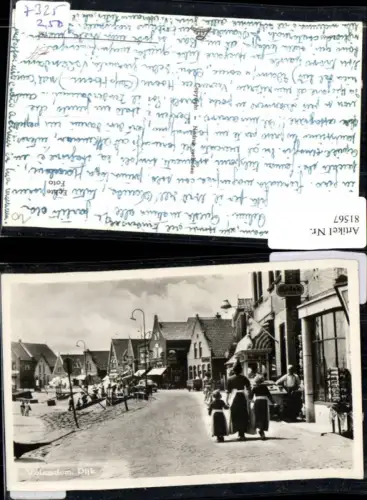 81567,Volendam Dijk Straßenpartie Fotograaf Kodak