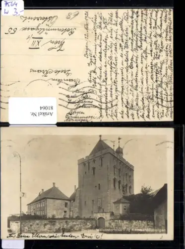 81064,Bergen Walkendorfstaaren og Kommandoantboligen 1926