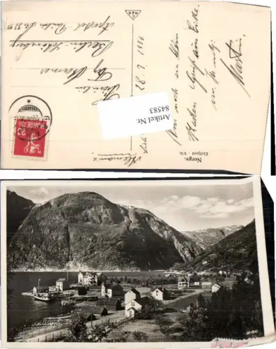 84583,Norwegen Eidfjord Vik