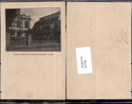 147784,Lund Sydsvenska Gymnastikiinstitut