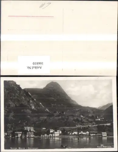 166810,Norge Merok i Geiranger