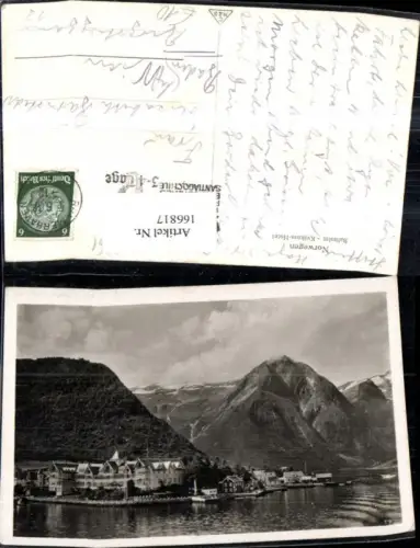 166817,Balholm Kviknes Hotel 1937