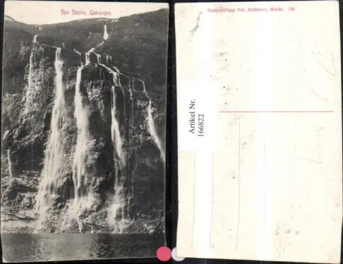 166822,Syv Söstre Geiranger Wasserfall