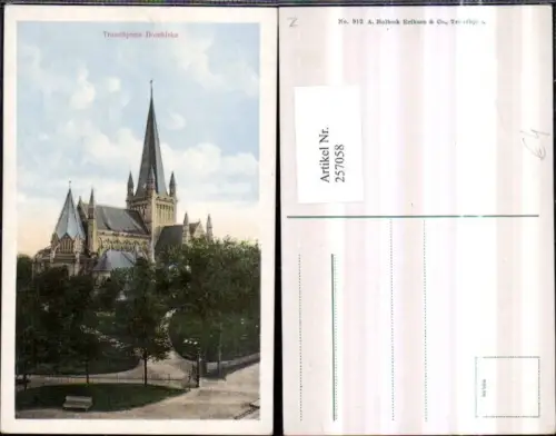 257058,Trondhjem Domkirke Dom Kirche