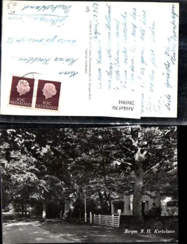286904,Bergen Kerkelaan Hausansicht Straße