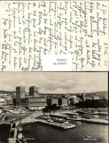 359568,Norway Oslo Pipervika Radhuset Hafen Rathaus