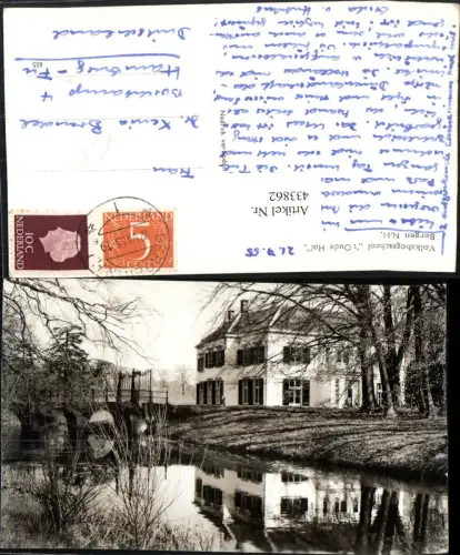 433862,Norway Bergen Volkshogeschool 't Oude Hof Schule Brücke
