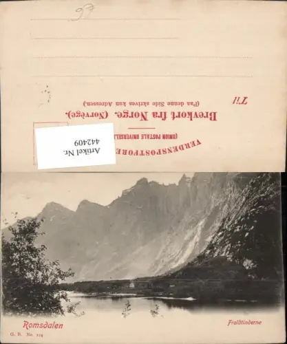 442409,Norway Romsdalen Froldtinderne Bergkulisse