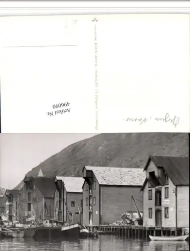 496090,Norway Bergen Teilansicht Häuser Boote