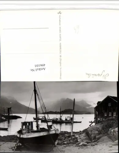 496101,Norway Digermulen Ufer Boote Bergkulisse