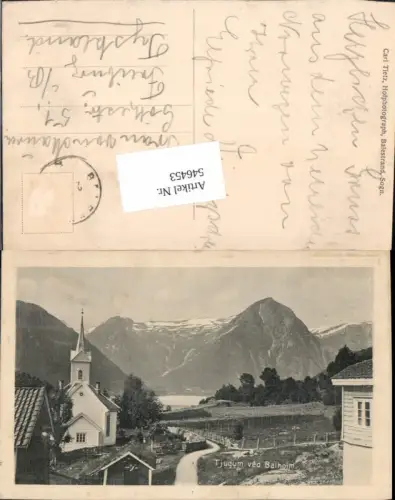 546453,Norway Balestrand Tjugum ved Balholm Sogn og Fjordane